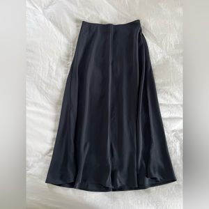 ARITZIA WILFRED FLOWY SKIRT, 2, Navy